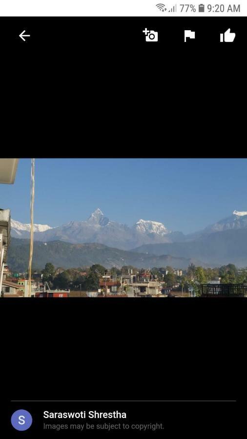 Hotel Mount Heaven Pokhara Bagian luar foto
